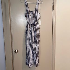 Rachel Zoe 100% Linen Jumpsuit